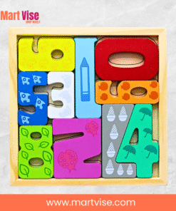 wooden-number-tray-puzzle.jpg – Educational wooden number puzzle tray for preschool learning