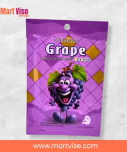 korsemic-grape-sheet-mask.jpg – Korsemic grape facial sheet mask for anti-ageing and glowing skin treatment