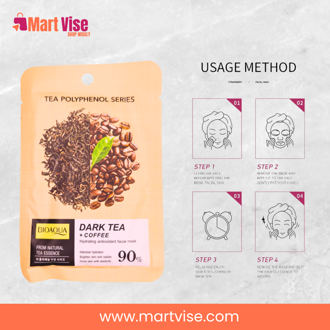 hydrating-bioaqua-sheet-mask.jpg – Hydrating BioAqua sheet mask enriched with natural tea and coffee extract