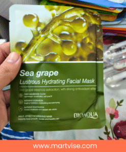 bioaqua-sea-grape-mask-brightening.jpg – Sea grape essence mask brightens dull skin and restores radiance