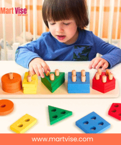 wooden-shape-sorter-montessori – Educational wooden shape sorter for toddlers and preschoolers.