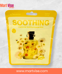 korsemic-soothing-chamomile-mask.jpg – Korsemic soothing chamomile sheet mask for calming and refreshing skin