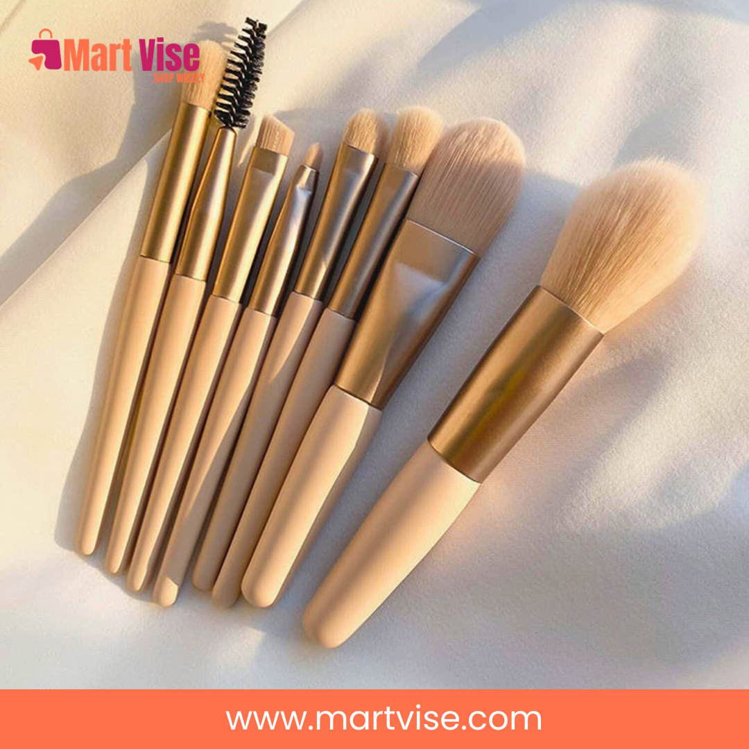 8pc-cream-makeup-brush-pakistan.jpg – 8 Piece cream makeup brush set available in Pakistan with COD delivery