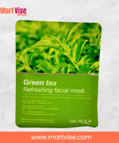 bioaqua-hydrating-green-tea-mask.jpg – Bioaqua Refreshing Facial Mask with green tea extract for Pakistani skin care