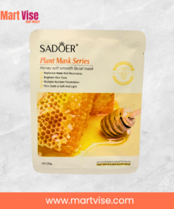 sadoer-honey-mask-back.jpg – Back view of Sadoer Honey Facial Mask packaging with usage details