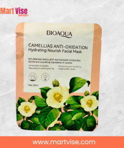 bioaqua-anti-oxidation-mask.jpg – Bioaqua Camellias nourishing sheet mask with antioxidant-rich hydration formula
