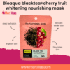 Bioaqua Black Tea + Cherry Fruit Whitening Nourishing Mask
