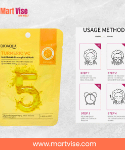 bioaqua-antiaging-mask-pakistan.jpg – Bioaqua Turmeric VC mask available in Pakistan for anti-wrinkle skincare