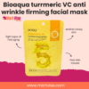 Bioaqua Turmeric VC Anti-Wrinkle Firming Facial Mask