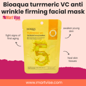 Bioaqua Turmeric VC Anti-Wrinkle Firming Facial Mask