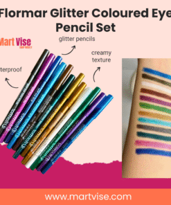 Flormar Eyeliner Pencil Set – Waterproof, Smudge-Proof Eye Definition