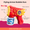 Flying Armor Bubble Gun