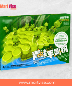 fun-frog-tree-balance-game-box – Frog Tree Balance Game board and packaging for kids.