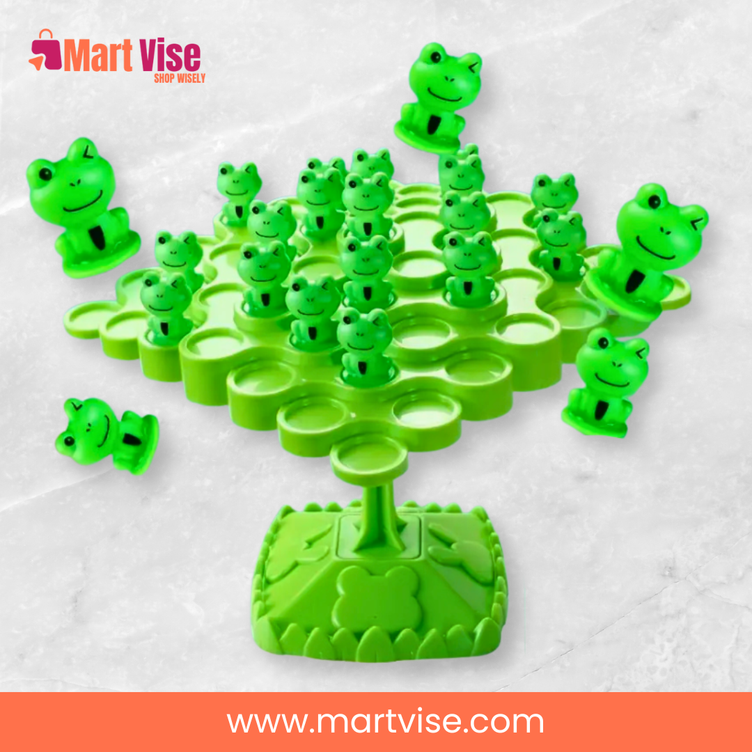 frog-tree-balance-board-toy – Fun frog balance board game for children’s playtime