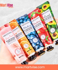 meidian-hand-cream-orange.jpg – Meidian Orange Fruit Extract Cream tube with refreshing fragrance