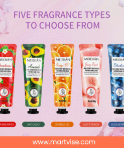 meidian-hand-cream-blueberry.jpg – Meidian Blueberry Fruit Extract Cream tube for soft and moisturised skin