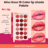 Miss Rose 18 Shades Lip Palette