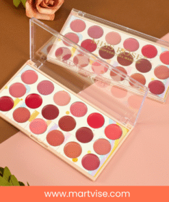 miss-rose-18-color-palette-pakistan.jpg – Affordable Miss Rose 18 Color Lip Shade Palette available in Pakistan