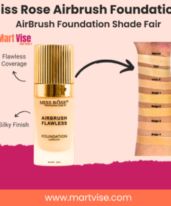 Miss Rose Airbrush Foundation – Natural Shade with Flawless Finish