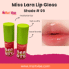 Miss Lara Travel-Friendly Lip Gloss with Natural Tint