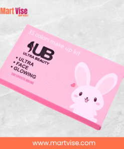 ub-ultra-beauty-makeup-kit-open.jpg – UB Ultra Beauty Makeup Kit open showing eyeshadows, blush, glitters and mirror