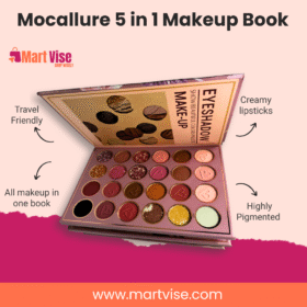 Mocallure 5 in 1 Eyeshadow, Blush & Lipstick Palette