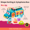 Shape Sorting & Xylophone Bus
