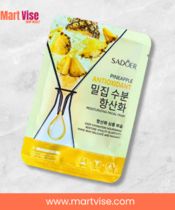 sadoer-pineapple-face-mask – Sadoer Pineapple antioxidant moisturising face mask sheet.