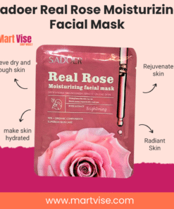 Sadoer Rose Extract Moisturising Face Mask for Radiant Skin