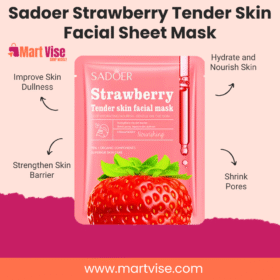 Sadoer Strawberry Tender Skin Facial Sheet Mask