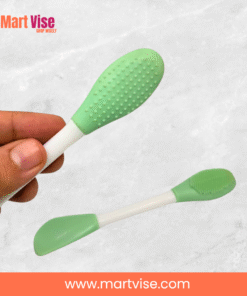 dual-ended-silicone-beauty-tool.jpg – Lightweight dual-sided silicon tool for exfoliating and applying facial masks