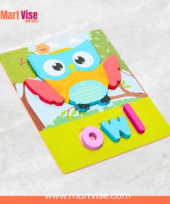 wooden-owl-spelling-puzzle – Educational wooden owl puzzle with spelling letters.
