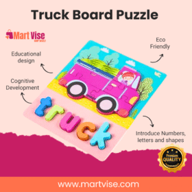 Wooden Fun Educational Truck Puzzle