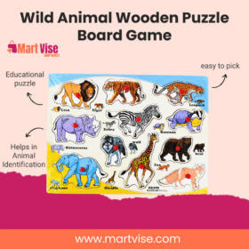 Wild Animal Wooden Puzzle Board Game