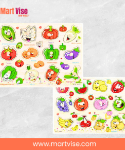 wooden-vegetable-puzzle-learning.jpg – Wooden peg puzzle helps kids learn vegetables and colours naturally