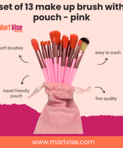 Set of 13 Makeup Brush with Pouch