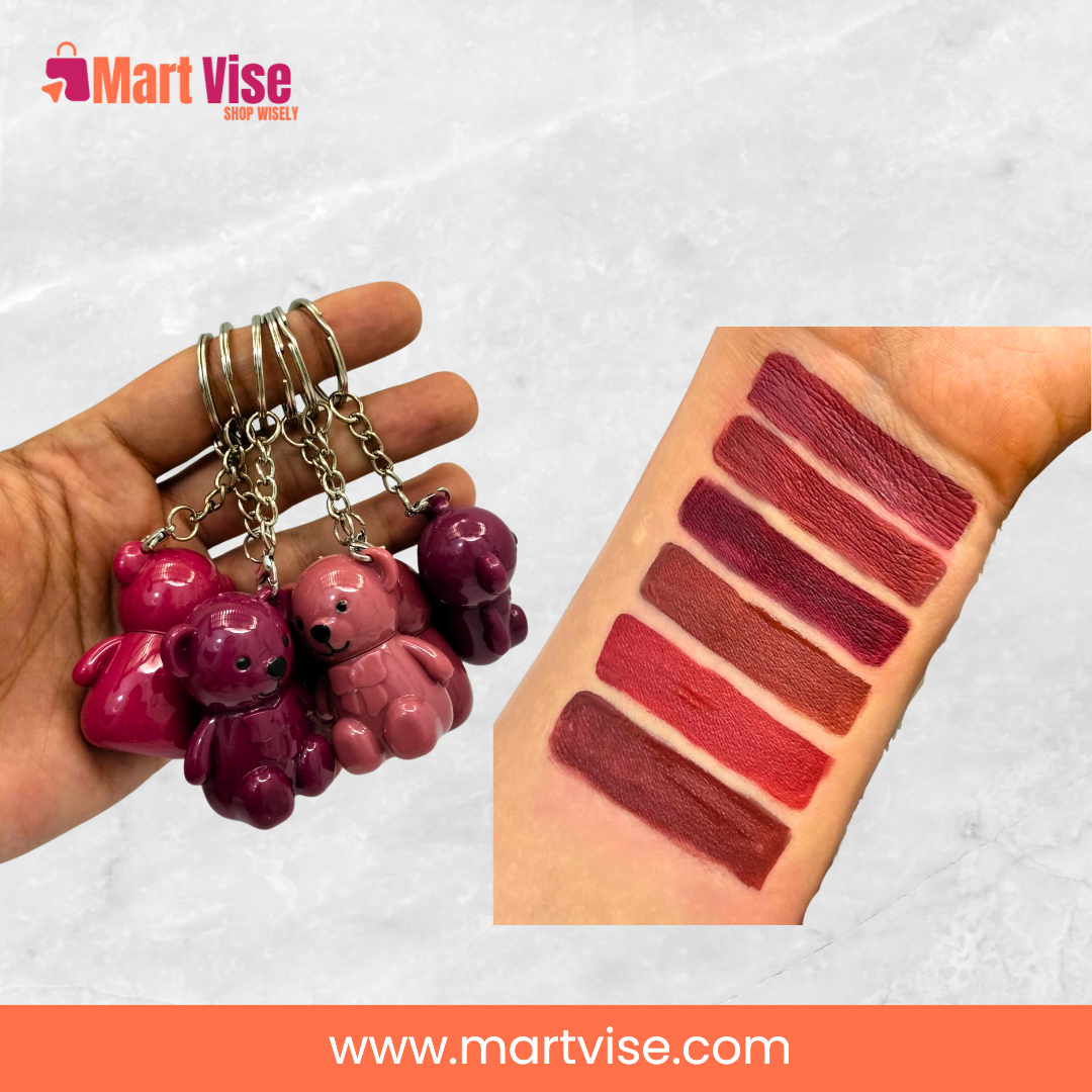 korean-teddy-bear-lip-gloss-martvise.jpg – Korean Teddy Bear Lip Gloss available online at MartVise Pakistan