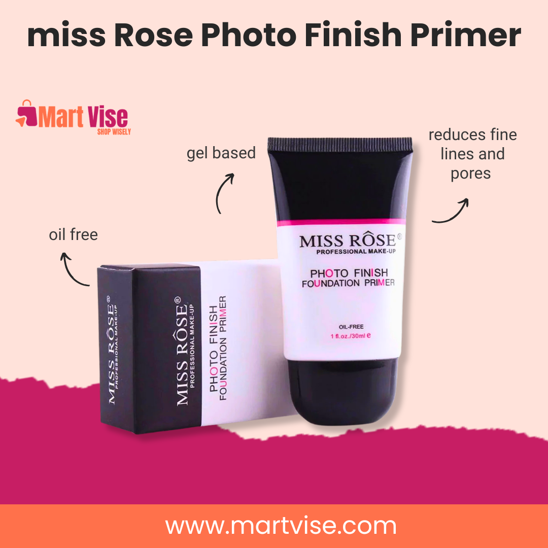 Miss Rose Oil-Free Photo Finish Makeup Primer