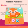 Educational Wooden Animal Puzzle for Preschool Learning