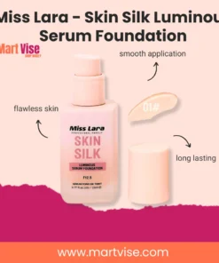 Miss Lara Luminous Serum Foundation with Long-Lasting Coverage