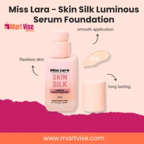 Miss Lara Luminous Serum Foundation with Long-Lasting Coverage