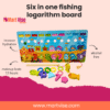 6 in 1 Logarithmic Board Activity Toy for Kids – Educational Learning Set