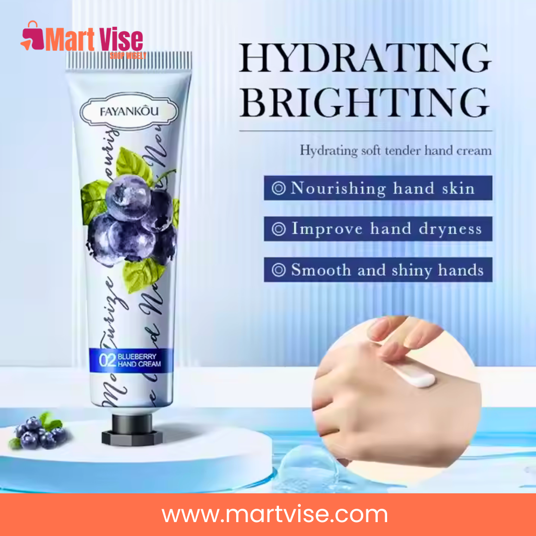 fayankou-hand-cream-30g-tube.jpg – fayankou 30g blueberry hand cream for daily skincare