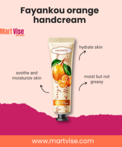 Fayankou Orange Hand Cream – Brightening & Nourishing Moisture Care (30g)