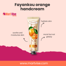 Fayankou Orange Hand Cream – Brightening & Nourishing Moisture Care (30g)