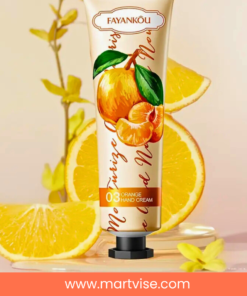fayankou-hand-cream-30g-tube.jpg – fayankou 30g orange hand cream tube for dry skin care