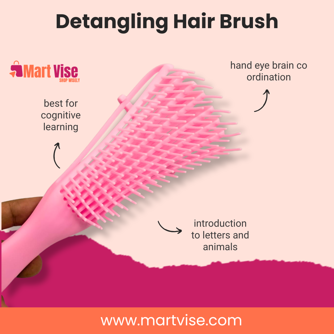 Detangling Brush for Wet & Dry Hair – Pain-Free Styling