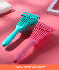 detangling-hair-brush-pink-1.jpg – pink detangling brush with flexible bristles for tangled hair