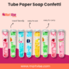 Tube Paper Soap Confetti – Compact, Travel-Friendly Hygiene Solution