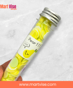 tube-paper-soap-confetti-pineapple.jpg – green pineapple paper soap confetti for travel hygiene